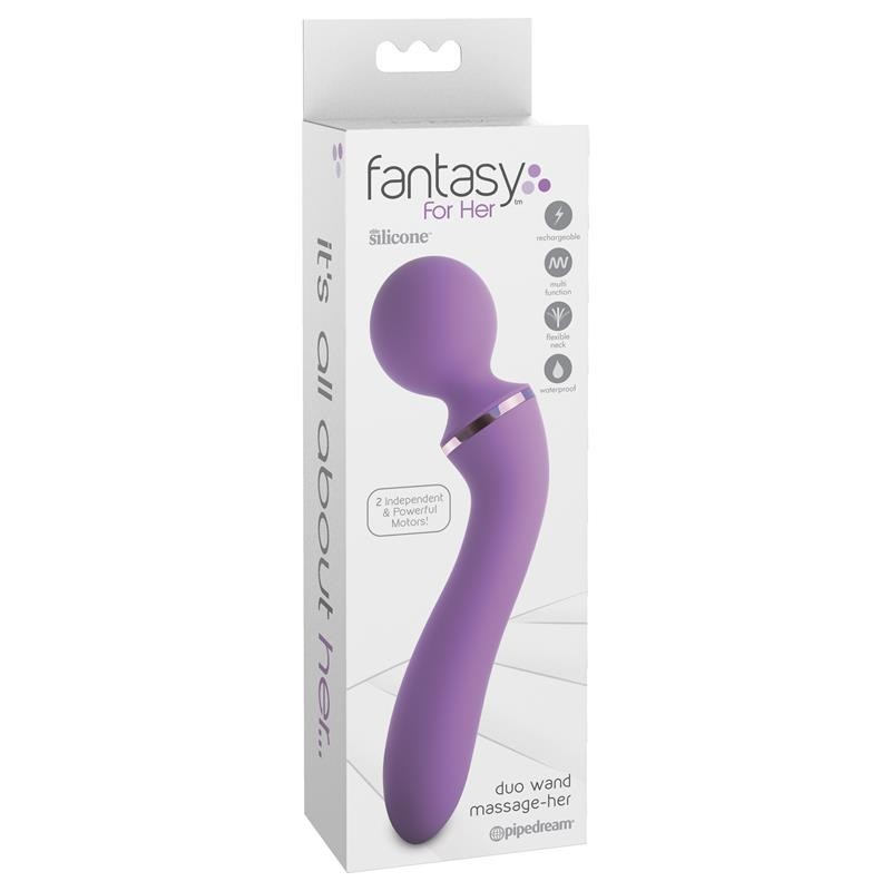 Vibromasseur silicone USB 19,6 cm