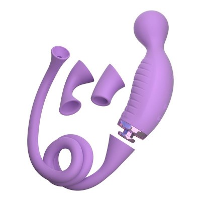 Climax-Her Vibromasseur et stimulateur avec 2 tetes