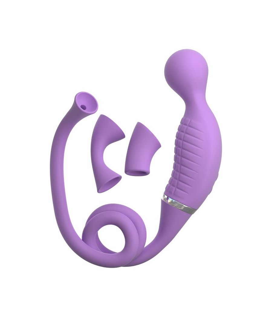 Climax-Her Vibromasseur et stimulateur avec 2 tetes