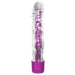 vibromasseur Mr. Twister Rose Métallique 17 cm