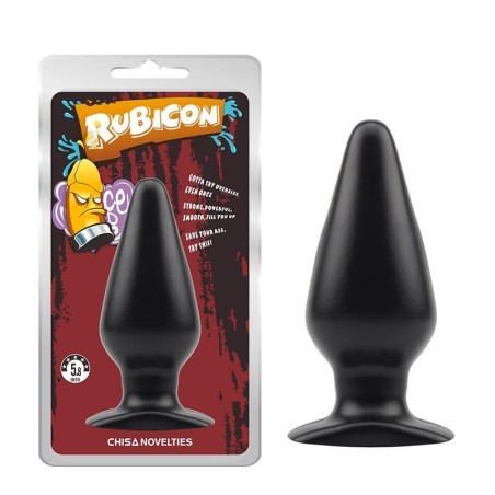 Plug Anal Rubicon 15 x 5,7 cm Noir
