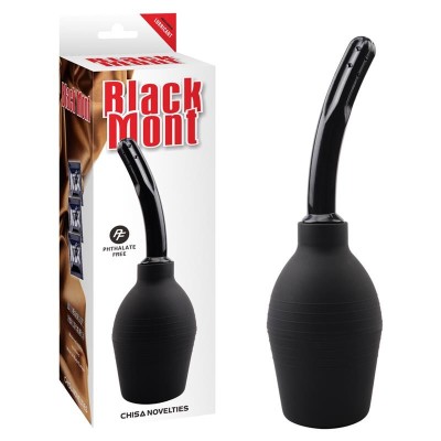Douche anale nettoyante pour les fesses 25,5 cm Noir
