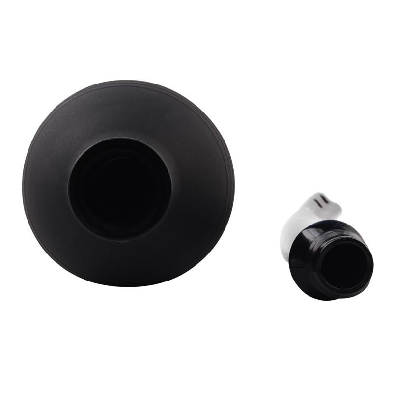 Douche anale nettoyante pour les fesses 25,5 cm Noir