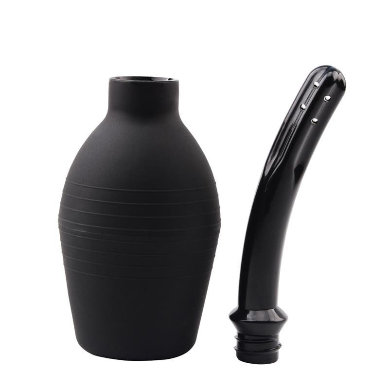 Douche anale nettoyante pour les fesses 25,5 cm Noir