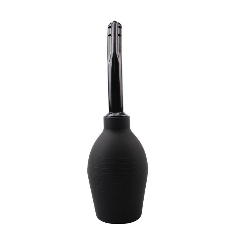 Douche anale nettoyante pour les fesses 25,5 cm Noir