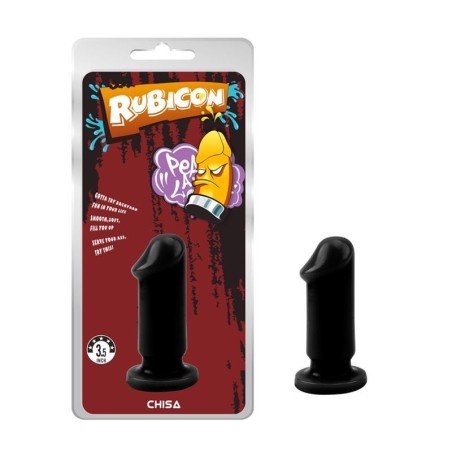 Plug Anal Evil Taille S 9 x 3,3 cm Noir