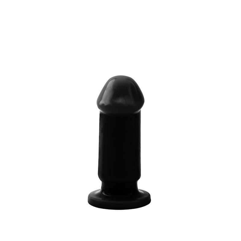 Plug Anal Evil Taille S 9 x 3,3 cm Noir