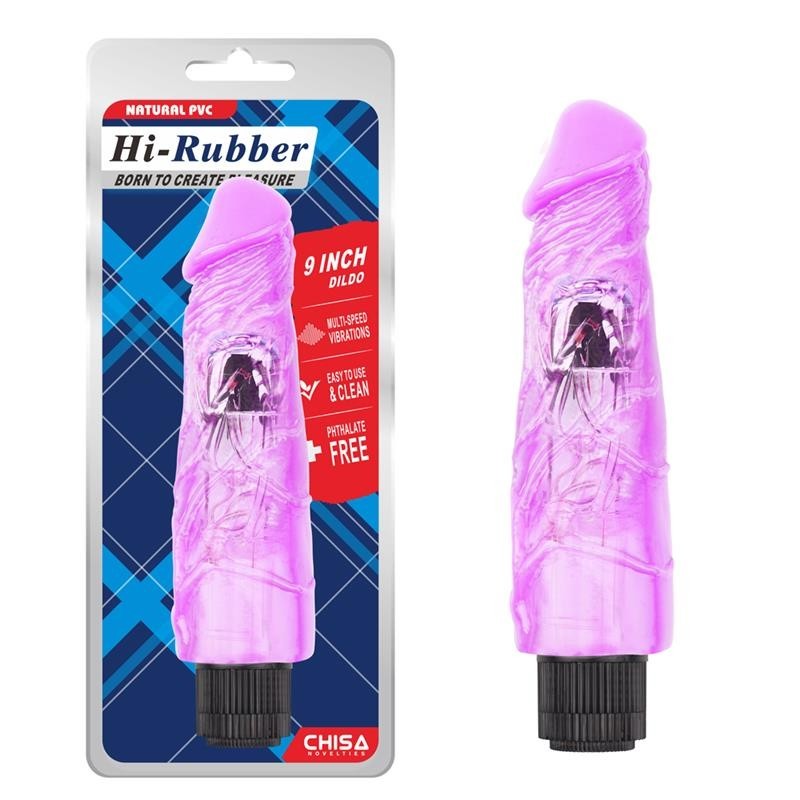 vibromasseur Hi-Rubber 9 Violet