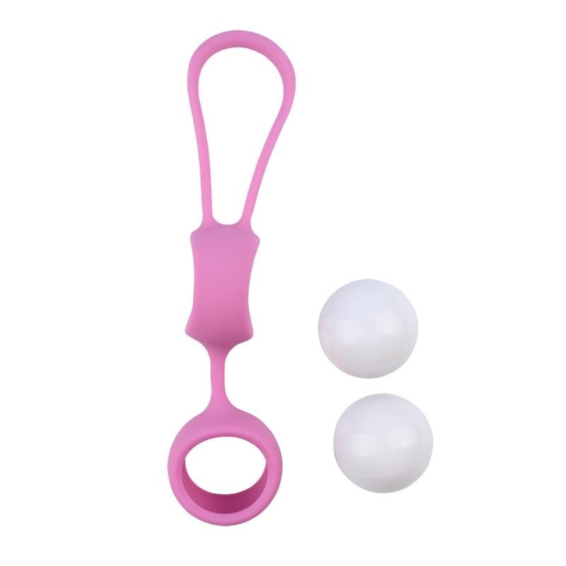 boules Geisha MisSweet 17,7 cm silicone Rose