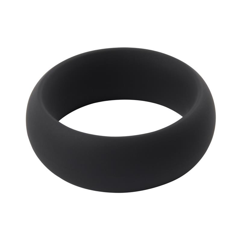 Anneau à pénis Infinity silicone M Noir