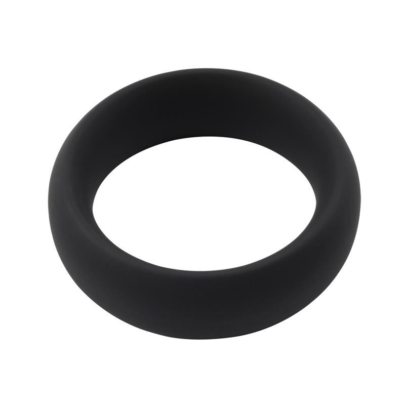 Anneau à pénis Infinity silicone L Noir