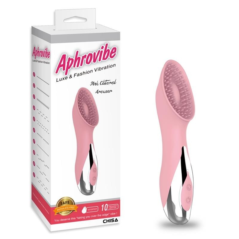 Stimulateur de clitoris Aphrovibe silicone rose