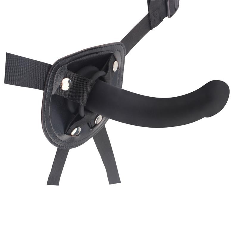 harnais avec Gode Bend Over pour débutants silicone