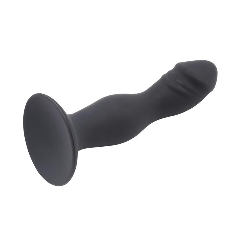harnais avec Gode Rumpet silicone noir