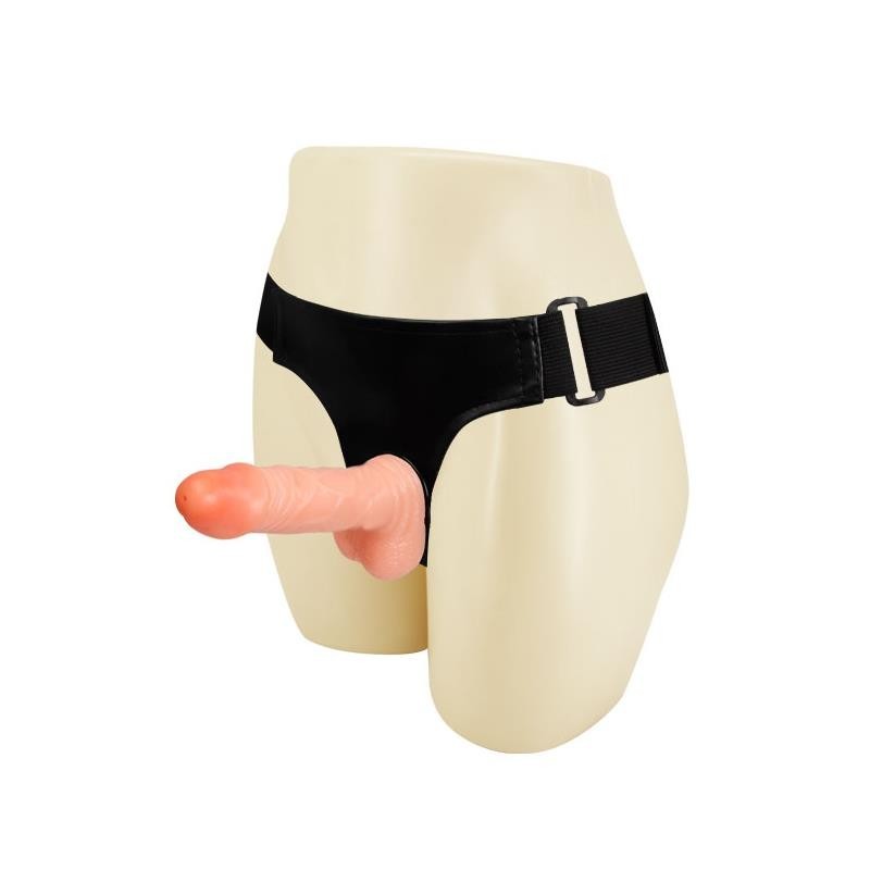 harnais avec Gode réaliste Naturel 15 cm