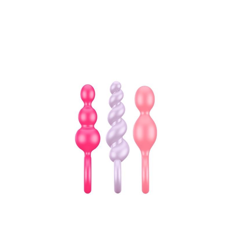 Pack 3 Plugs Silicone Tricouleure