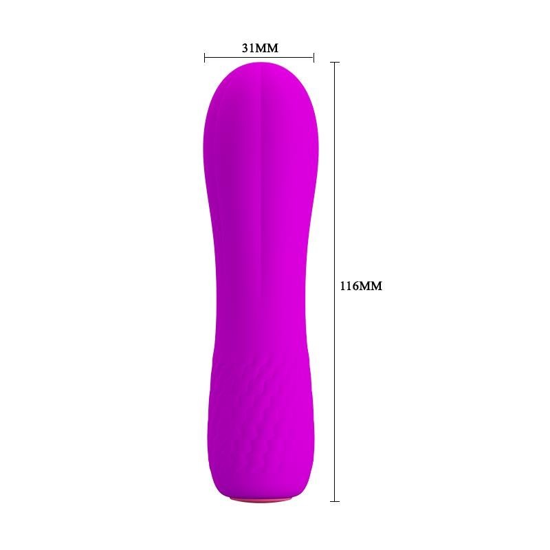 Stimulateur Allen silicone 11,6 x 3,1 cm