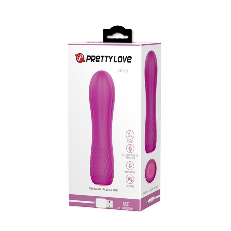 Stimulateur Allen silicone 11,6 x 3,1 cm