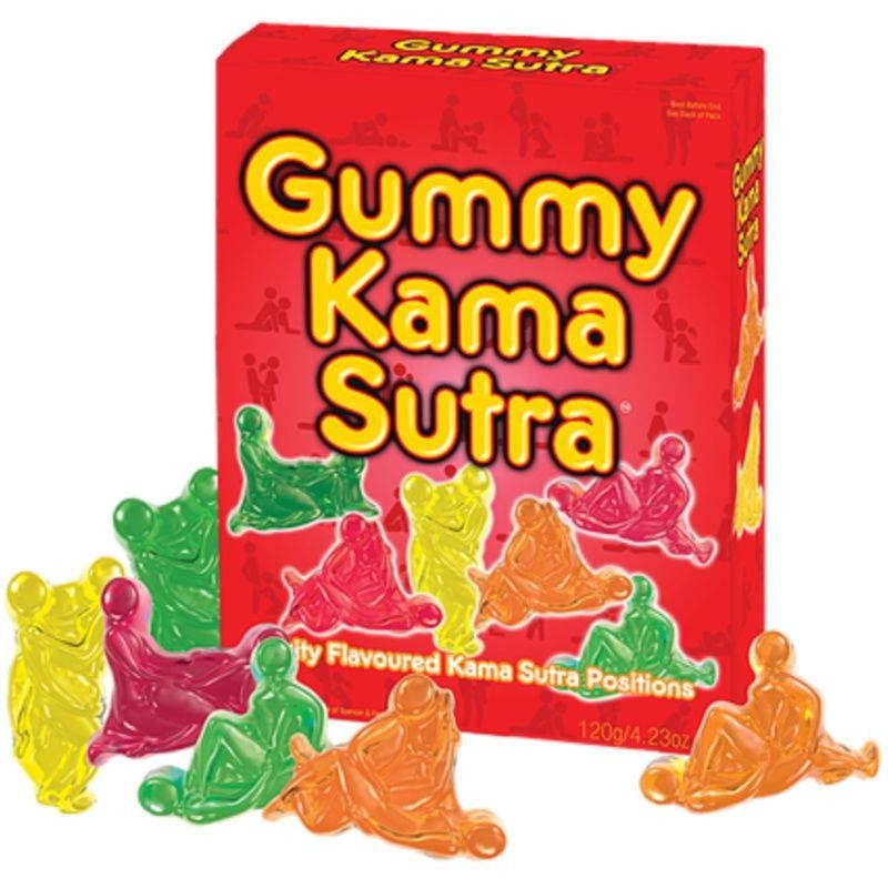 bonbons gélifiés positions du Kamasutra gout a fruits