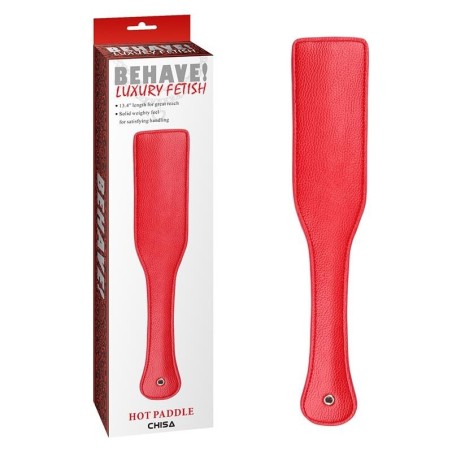 tapette Hot Paddle Couleur rouge