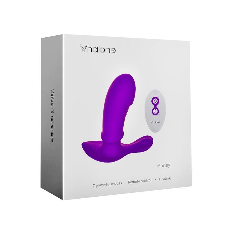 Vibromasseur Marleet mauve foncé