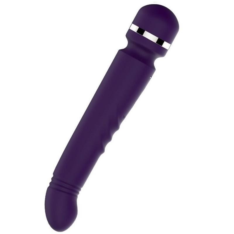 Vibromasseur Double Yoni Lilas Foncé