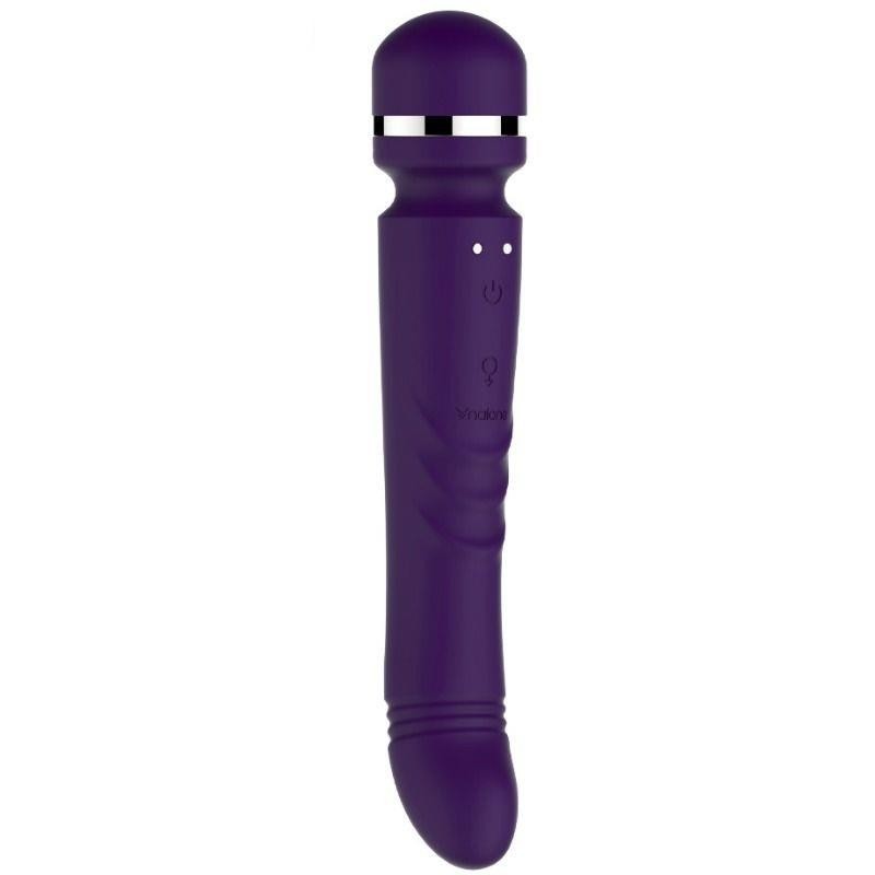 Vibromasseur Double Yoni Lilas Foncé