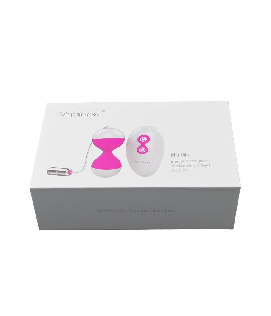 oeuf vibrant et boules Kegel Miu Miu Fuchsia