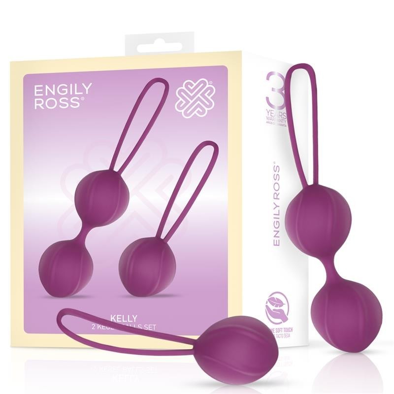 Kellet boules Kegel silicone pourpre