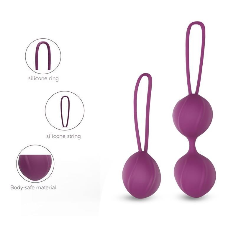 Kellet boules Kegel silicone pourpre