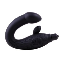 Vibromasseur Prostatique silicone 29 cm Noir