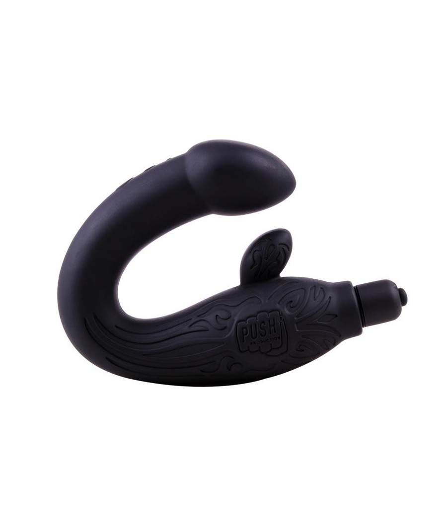 Vibromasseur Prostatique silicone 29 cm Noir
