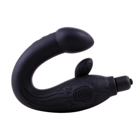 Vibromasseur Prostatique silicone 29 cm Noir