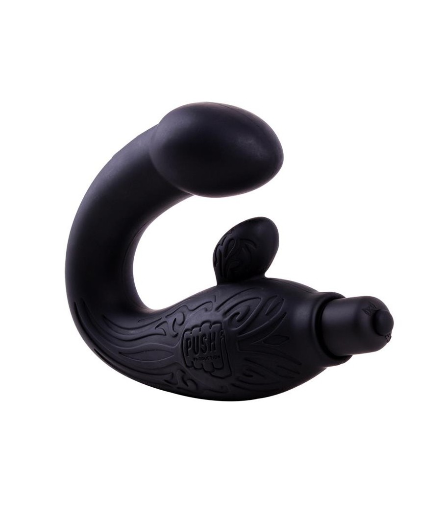 Vibromasseur Prostatique silicone 29 cm Noir