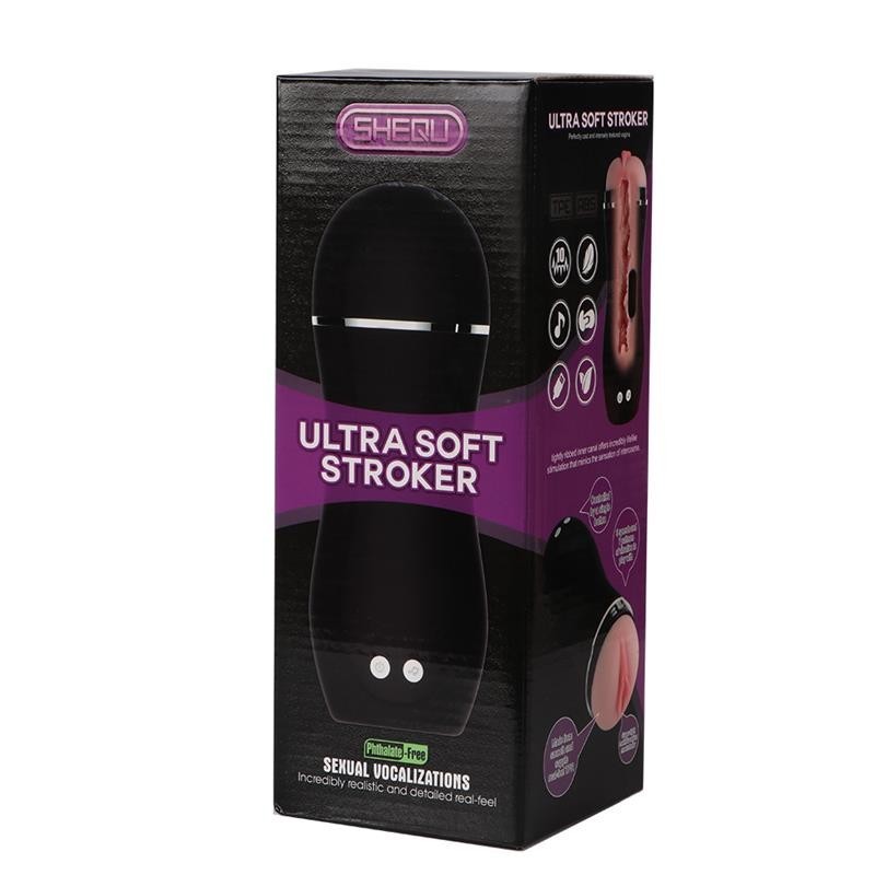 Masturateur avec vibromasseur USB Tinet Man