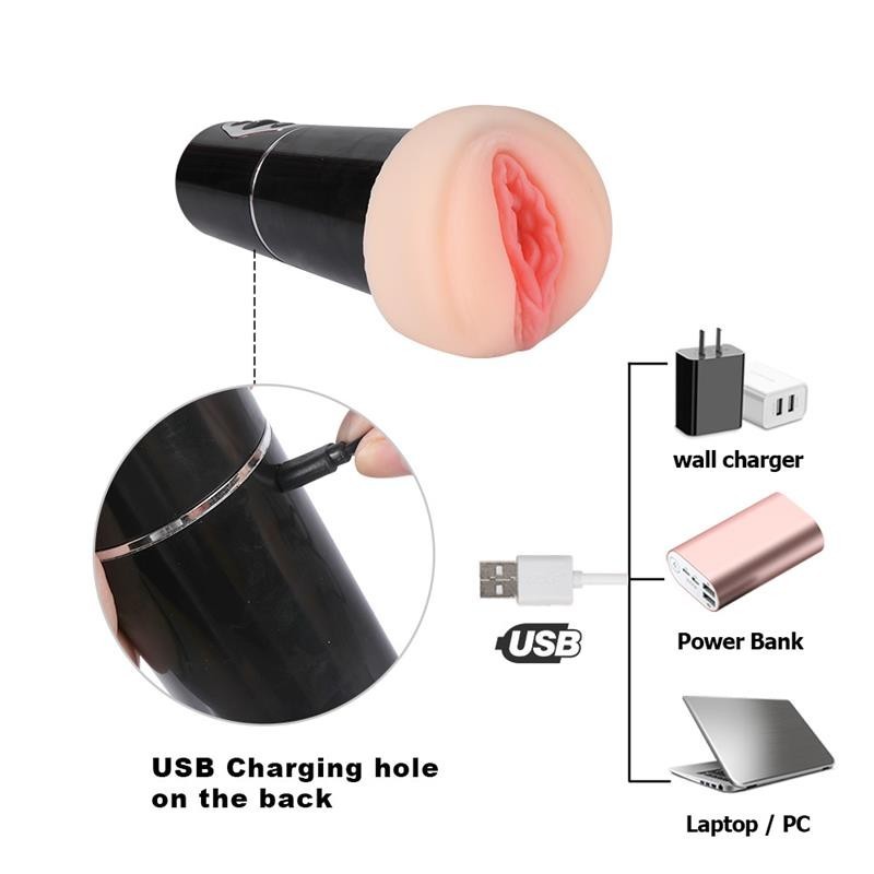 Masturbateur avec aspiration et vibration Hetty