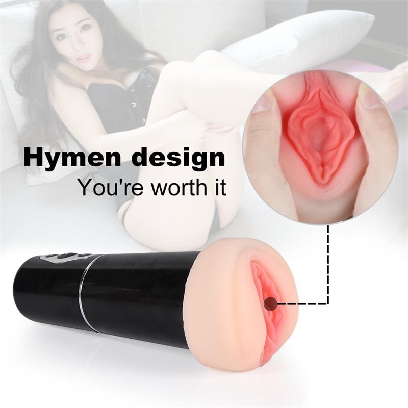 Masturbateur avec aspiration et vibration Hetty