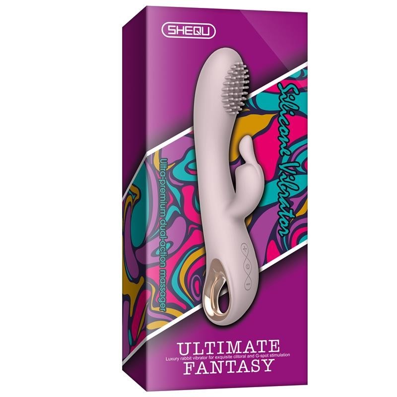 vibromasseur silicone USB Angels Kiss 20 cm