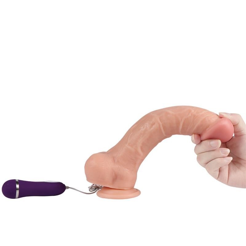 Vibromasseur réaliste télécommande Apolo 24,5 cm
