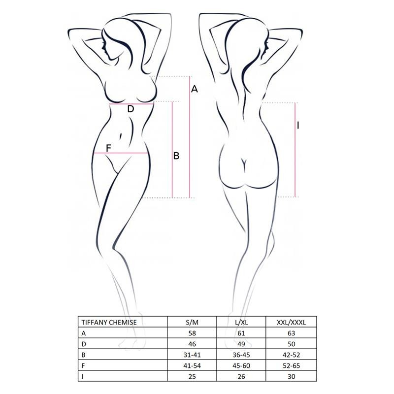 nuisette Tiffanet rouge/Noir