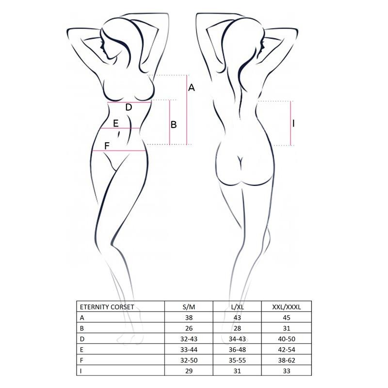 Eternity corset rouge