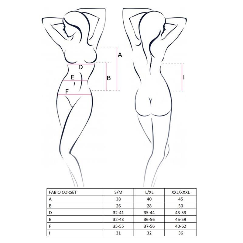 Fabio corset noir