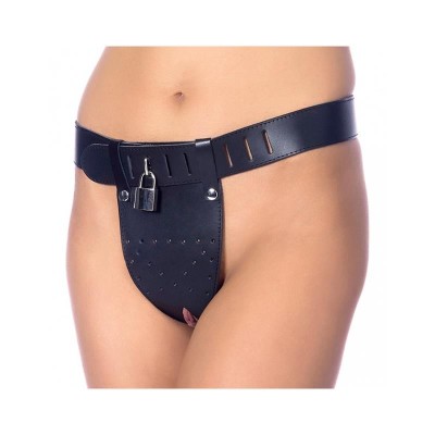 harnais de chasteté en cuir