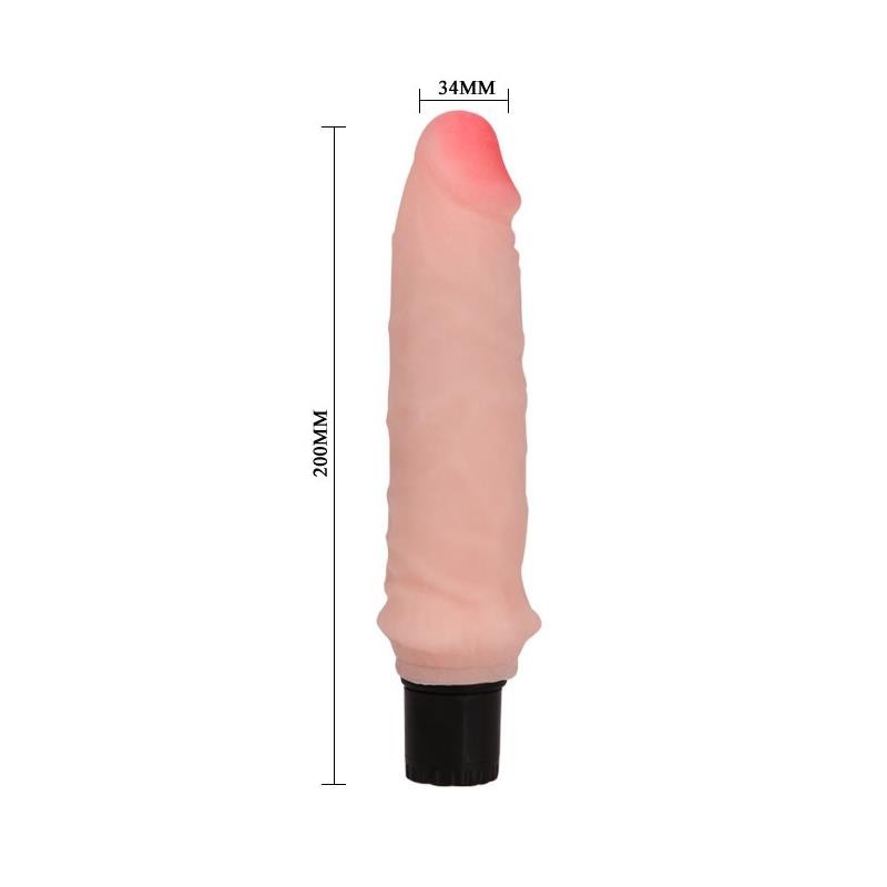 Vibromasseur réaliste Naturel 20 cm