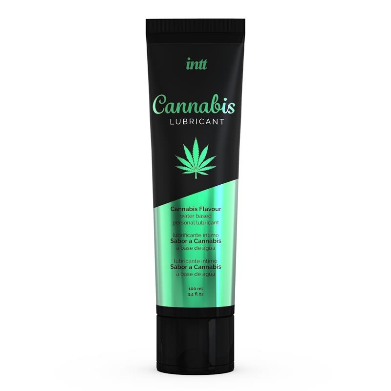 Lubrifiant à Base eau gout Cannabis 100 ml
