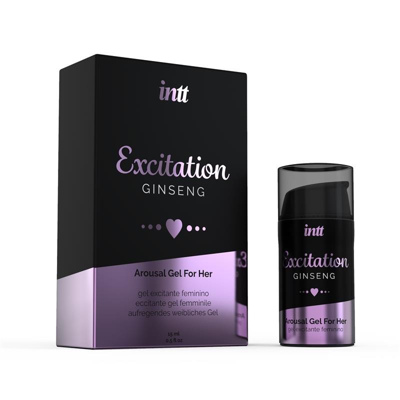 Gel effet chaud Ginseng Excitant 15 ml