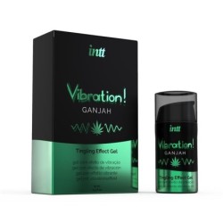 Gel Vibromasseur effet chaud Ganjah 15ml