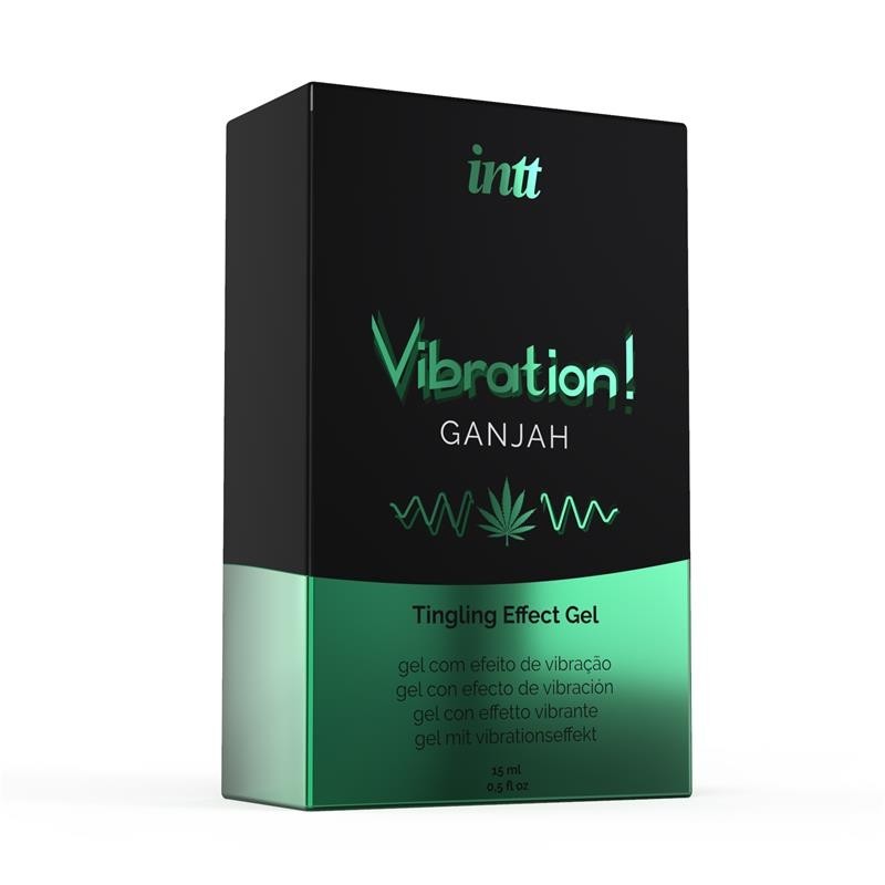 Gel Vibromasseur effet chaud Ganjah 15ml
