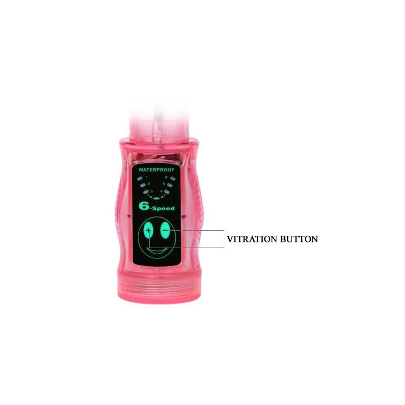 vibromasseur Distortion Rose