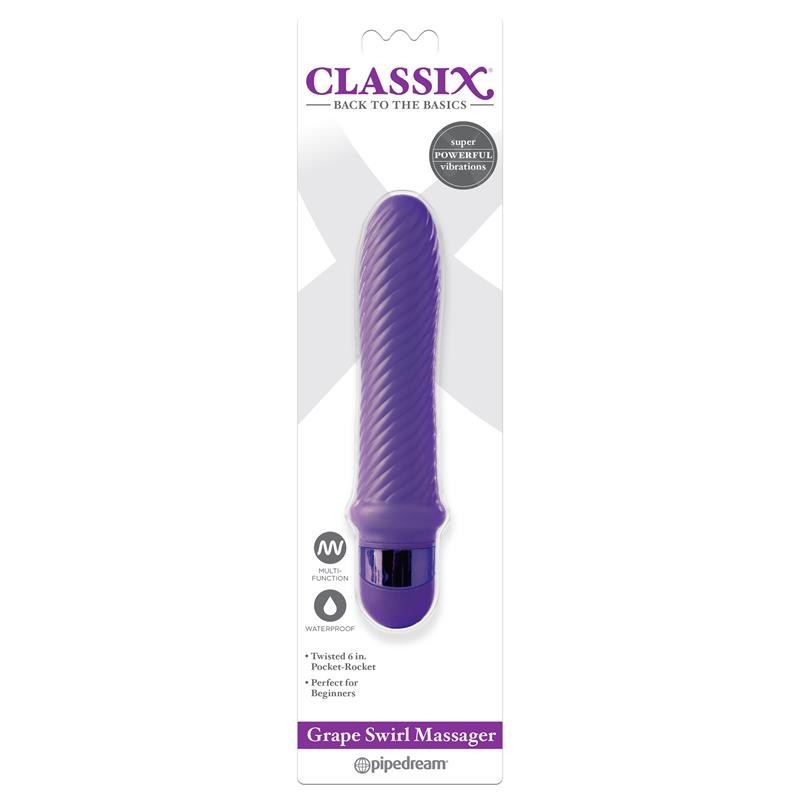 vibromasseur Grape Swirl